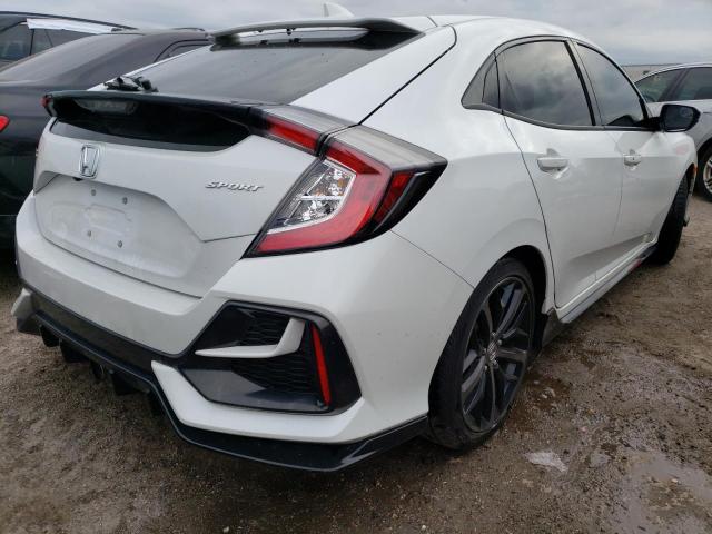 SHHFK7H49MU223356 - 2021 HONDA CIVIC SPOR 白色 照片 4