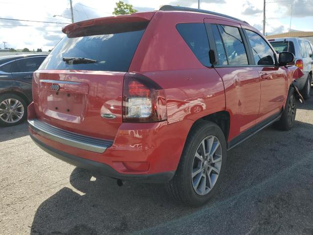 1C4NJCBAXHD152723 - 2017 JEEP COMPASS SP RED photo 4