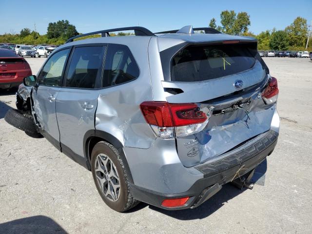 JF2SKAEC7KH461777 - 2019 SUBARU FORESTER P SILVER photo 3