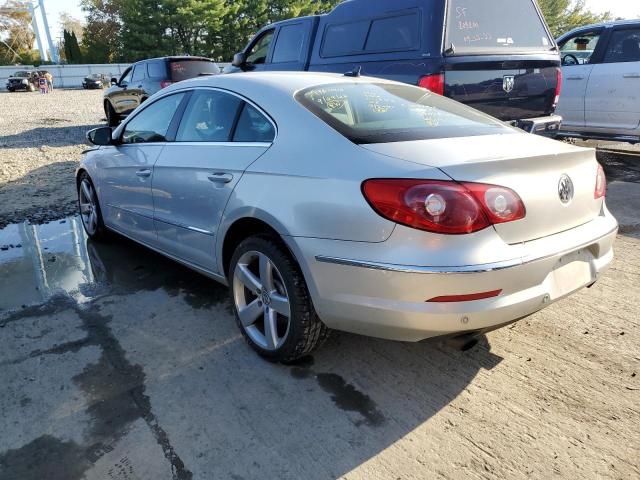 WVWGU73C99E524572 - 2009 VOLKSWAGEN CC VR6 4MO SILVER photo 3