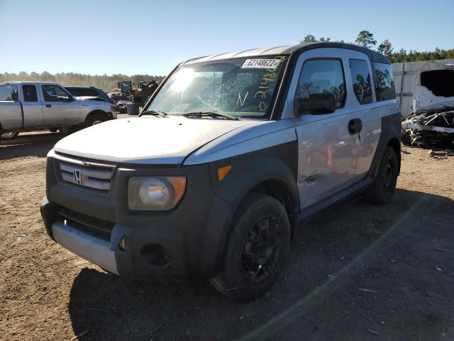 5J6YH18308L017014 - 2008 HONDA ELEMENT LX SILVER photo 2