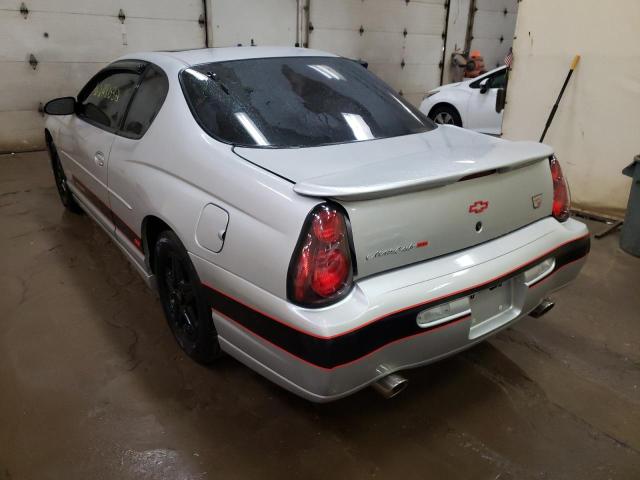 2G1WX15K519314068 - 2001 CHEVROLET MONTE CARL 银色 照片 3