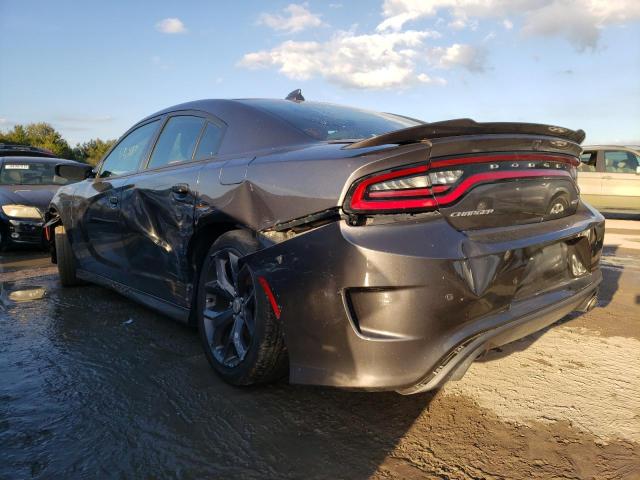 2C3CDXHG4KH630585 - 2019 DODGE CHARGER GT GRAY photo 3