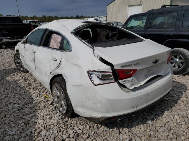 1G1ZE5SX3JF292377 - 2018 CHEVROLET MALIBU PRE WHITE photo 3