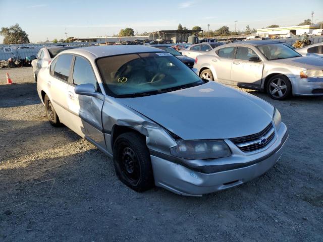 2G1WF55E319102032 - 2001 CHEVROLET IMPALA SILVER photo 1