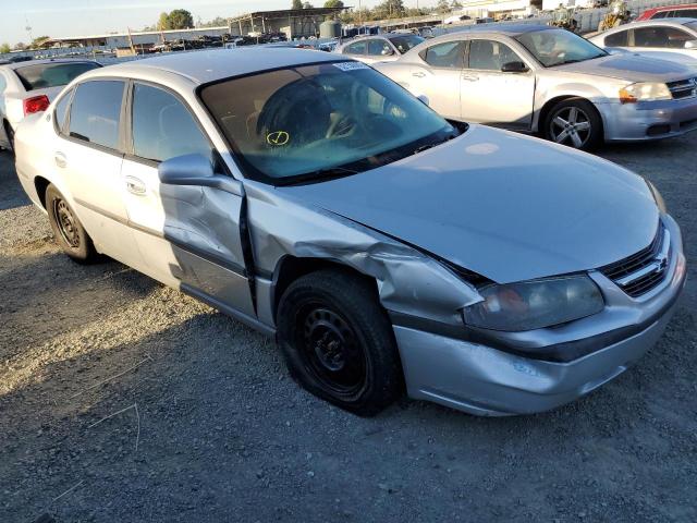 2G1WF55E319102032 - 2001 CHEVROLET IMPALA SILVER photo 9