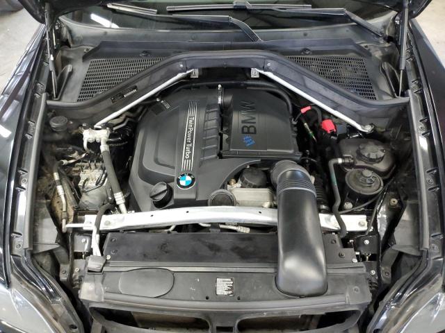 5UXFG2C52E0C44640 - 2014 BMW X6 XDRIVE3 BLACK photo 7
