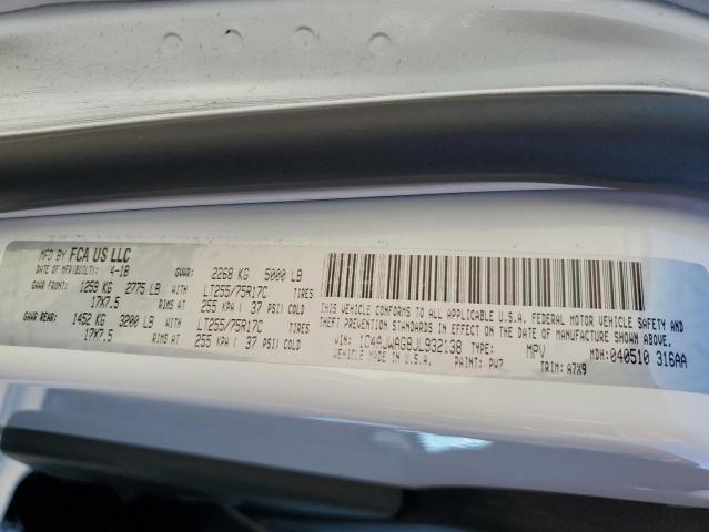 1C4AJWAG8JL932138 - 2018 JEEP WRANGLER S WHITE photo 10