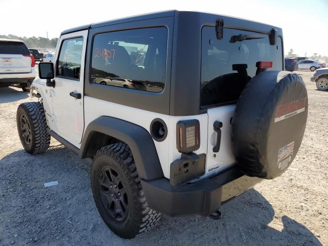 1C4AJWAG8JL932138 - 2018 JEEP WRANGLER S WHITE photo 3