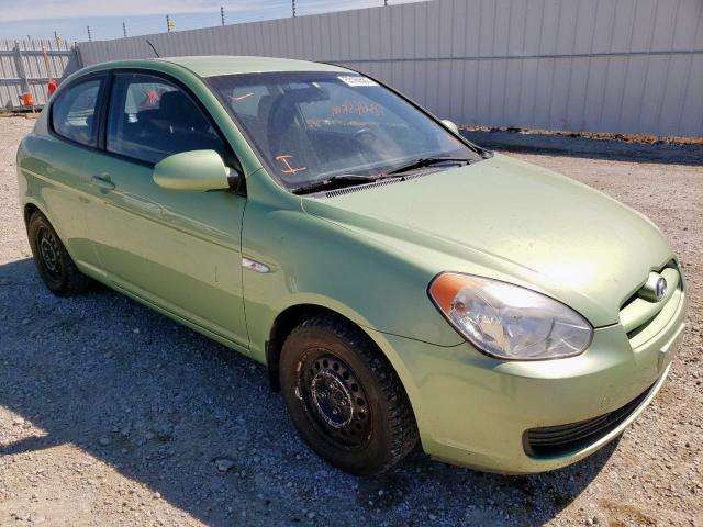 KMHCN35CX8U101775 - 2008 HYUNDAI ACCENT BAS GREEN photo 1