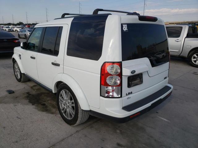 SALAK2D45BA555197 - 2011 LAND ROVER LR4 HSE LU WHITE photo 3