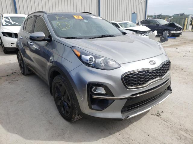 KNDP63AC8L7785452 - 2020 KIA SPORTAGE S SILVER photo 1