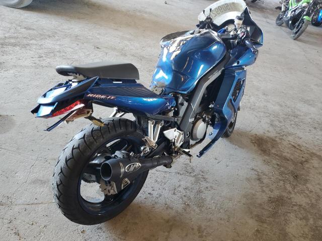 JS1VP53A472100856 - 2007 SUZUKI SV650 BLUE photo 4