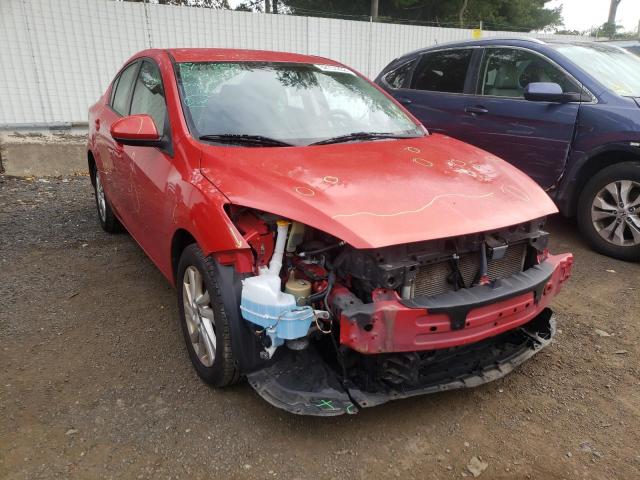 JM1BL1VP6D1795499 - 2013 MAZDA 3 I RED photo 1