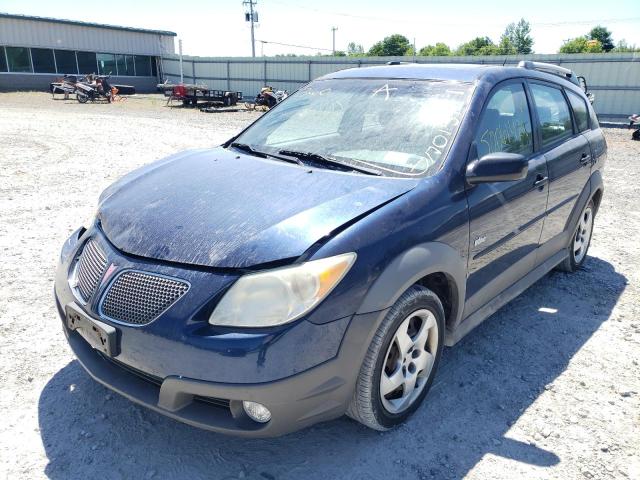 5Y2SL65887Z401108 - 2007 PONTIAC VIBE BLUE photo 2