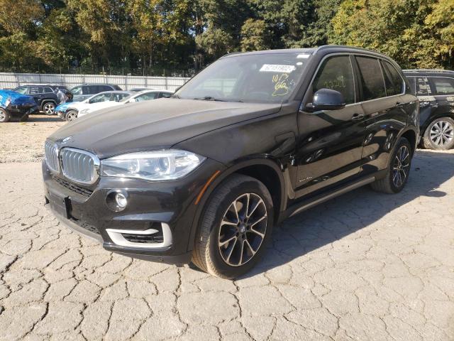 5UXKT0C52J0W00509 - 2018 BMW X5 XDR40E أسود صورة 2