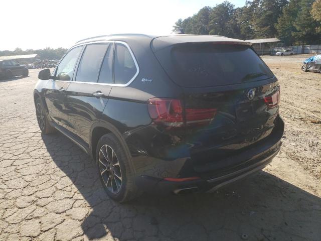 5UXKT0C52J0W00509 - 2018 BMW X5 XDR40E أسود صورة 3
