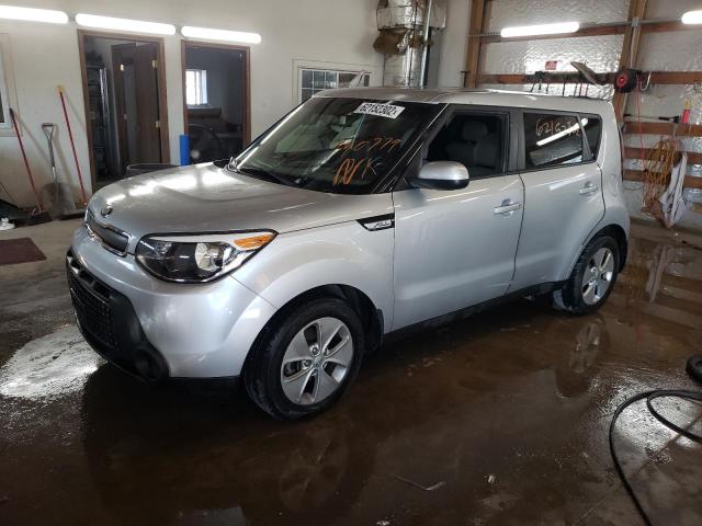 KNDJN2A27F7790799 - 2015 KIA SOUL SILVER photo 2