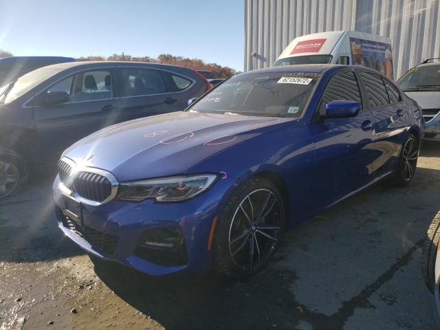 WBA5R7C5XKAE82761 - 2019 BMW 330XI BLUE photo 2
