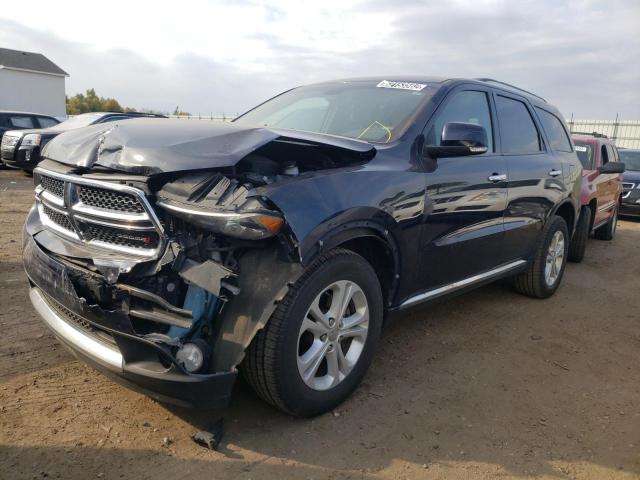 1C4RDJDG3DC509285 - 2013 DODGE DURANGO CR BLUE photo 2