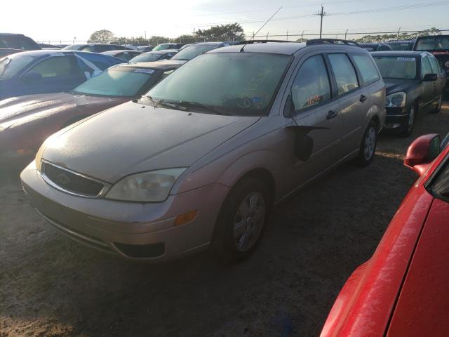 1FAHP36NX6W217151 - 2006 FORD FOCUS ZXW TAN photo 2