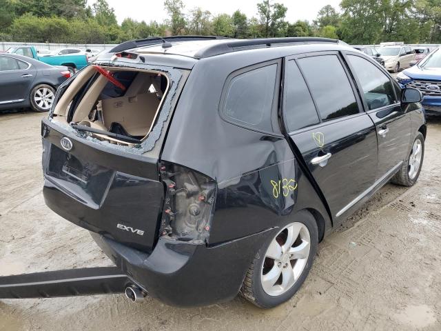 KNAFG526577083914 - 2007 KIA RONDO LX BLACK photo 4