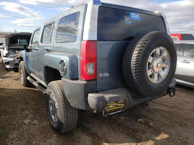 5GTDN136668131669 - 2006 HUMMER H3 BLUE photo 3