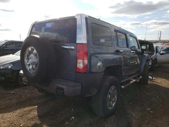 5GTDN136668131669 - 2006 HUMMER H3 BLUE photo 4