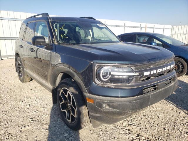 3FMCR9B64MRB18790 - 2021 FORD BRONCO SPO BLUE photo 1