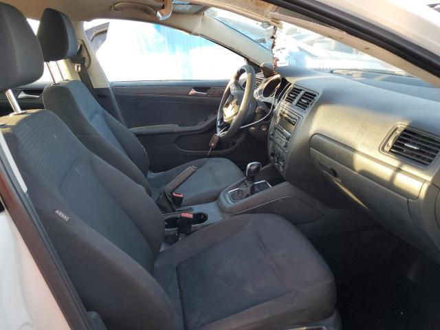 3VW2K7AJ1FM303469 - 2015 VOLKSWAGEN JETTA BASE WHITE photo 5