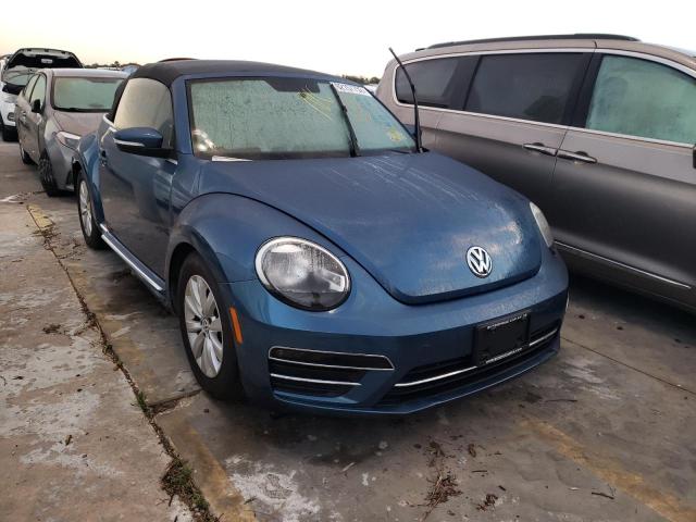3VW5DAAT9JM515096 - 2018 VOLKSWAGEN BEETLE S/S 蓝色 照片 1