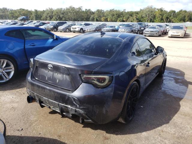 JF1ZNAA19H8710040 - 2017 TOYOTA 86 BASE CHARCOAL photo 4