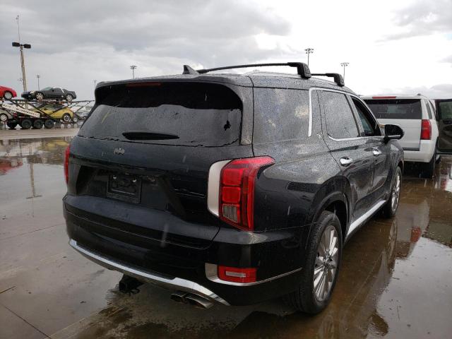 KM8R54HE1LU144472 - 2020 HYUNDAI PALISADE L BLACK photo 4