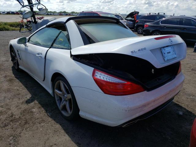 WDDJK6FAXFF030801 - 2015 MERCEDES-BENZ SL 400 WHITE photo 3