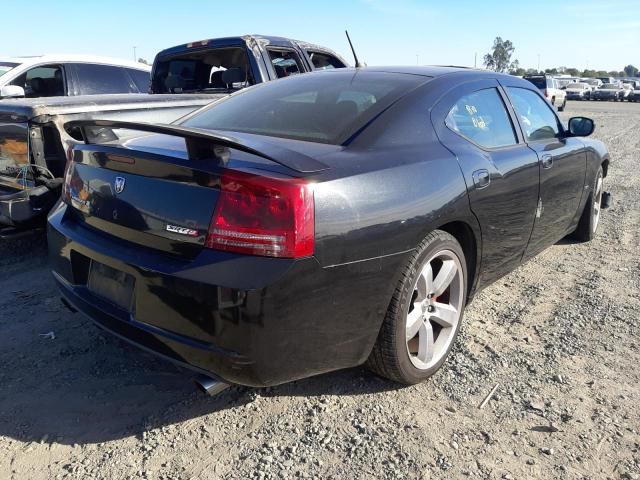 2B3LA73WX8H104782 - 2008 DODGE CHARGER SR BLACK photo 4