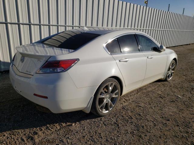 19UUA9F75DA800589 - 2013 ACURA TL ADVANCE WHITE photo 4