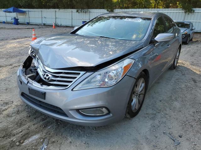 KMHFG4JGXEA385105 - 2014 HYUNDAI AZERA SILVER photo 2