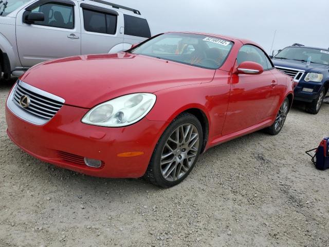 JTHFN48Y550069589 - 2005 LEXUS SC 430 RED photo 1