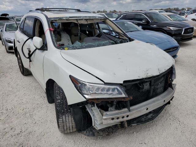 5FRYD4H90GB006022 - 2016 ACURA MDX ADVANC WHITE photo 1