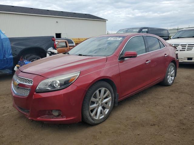 1G11H5SA6DF302159 - 2013 CHEVROLET MALIBU LTZ წითელი ფოტო 2