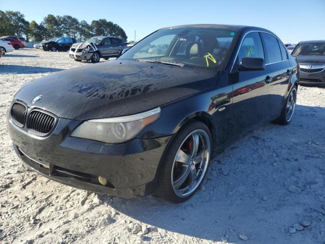 WBANF73596CG67287 - 2006 BMW 530 XI BLACK photo 2