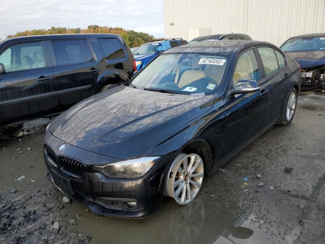 WBA8E5G51HNU22521 - 2017 BMW 320 XI BLACK photo 2