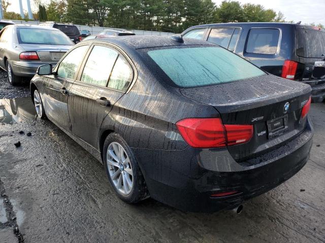 WBA8E5G51HNU22521 - 2017 BMW 320 XI BLACK photo 3