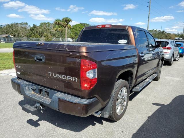 5TFAW5F17FX480621 - 2015 TOYOTA TUNDRA CRE BROWN photo 4