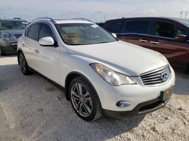JN1AJ0HR1CM451801 - 2012 INFINITI EX35 BASE WHITE photo 1