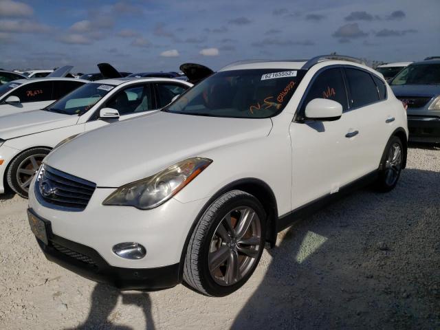 JN1AJ0HR1CM451801 - 2012 INFINITI EX35 BASE WHITE photo 2