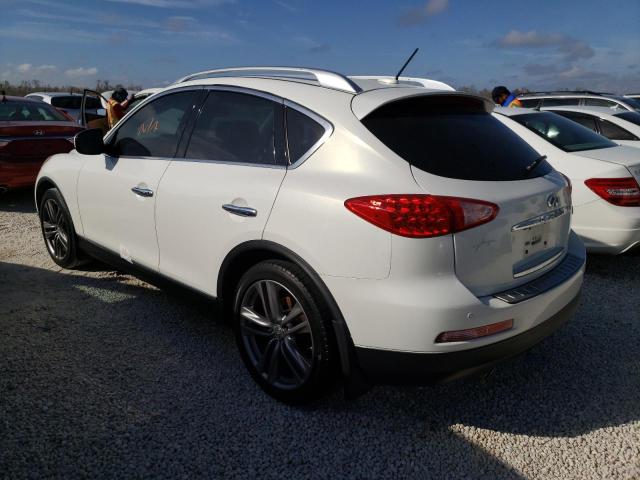 JN1AJ0HR1CM451801 - 2012 INFINITI EX35 BASE WHITE photo 3