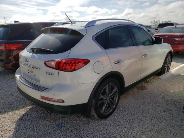 JN1AJ0HR1CM451801 - 2012 INFINITI EX35 BASE WHITE photo 4