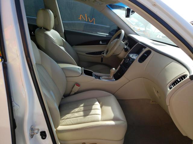 JN1AJ0HR1CM451801 - 2012 INFINITI EX35 BASE WHITE photo 5