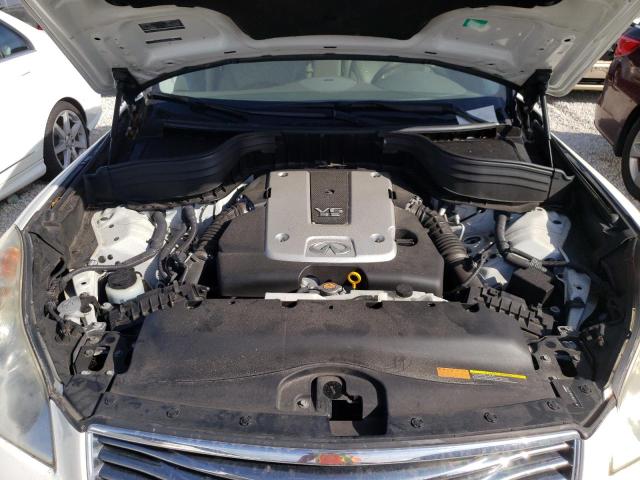 JN1AJ0HR1CM451801 - 2012 INFINITI EX35 BASE WHITE photo 7